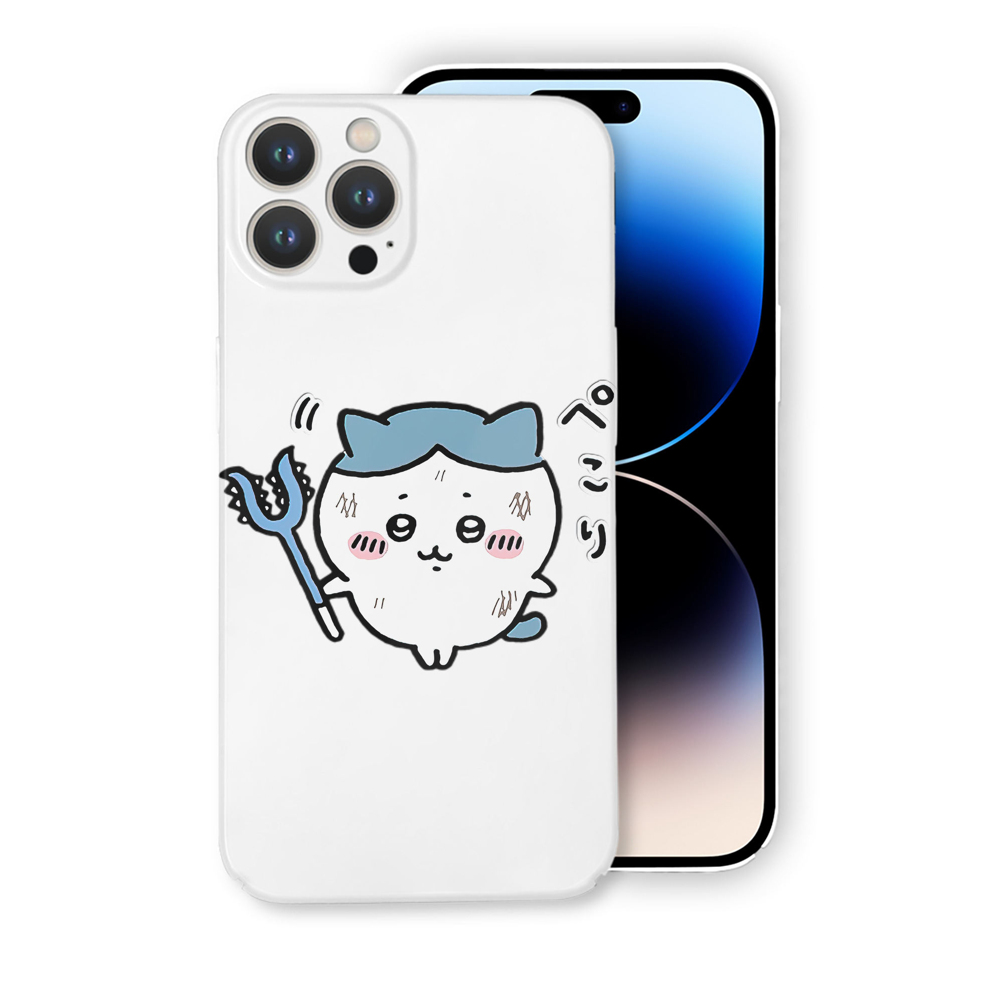 （画像用） ちいかわ ハチワレ Chii-kawa hachiware 【iPhone 14シリーズ対応】ハードケース